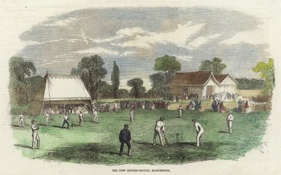 Der neue Cricketplatz in Manchester von English School