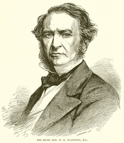 Der ehrenwerte W. E. Gladstone, M.P. von English School