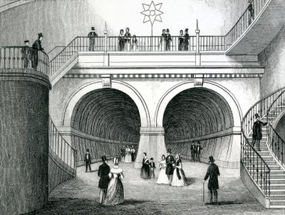 Der Themse-Tunnel von English School