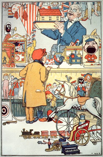Der Spielzeugladen, ca. 1910 von English School