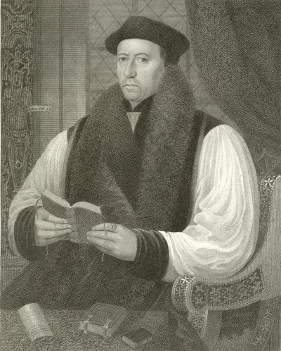 Thomas Cranmer, Erzbischof von Canterbury von English School