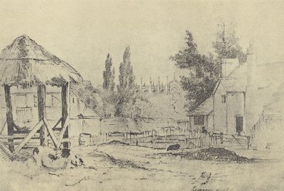 Turners Farm, um 1821 (Gravur) von English School