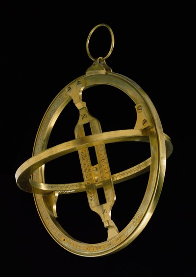 Universaler Äquinoktial-Ring-Sonnenuhr, ca. 1800 von English School