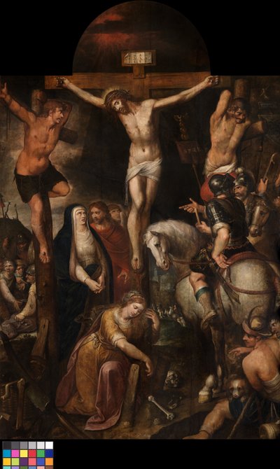 Die Kreuzigung von Erasmus Quellinus