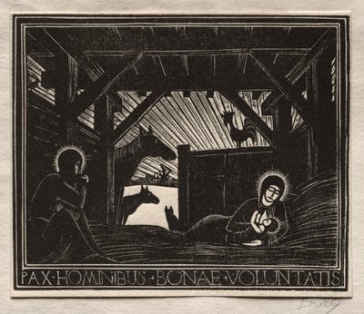 Weihnachtsgeschenke: Morgendämmerung von Eric Gill