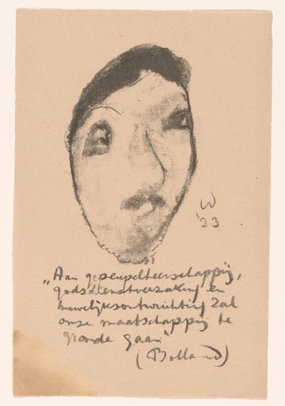 Karikatur von Gerard Bolland von Erich Wichmann