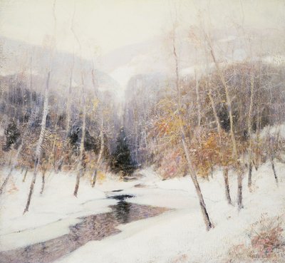 Schneefall von Ernest Albert