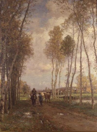 Tal der Somme von Ernest Albert Waterlow