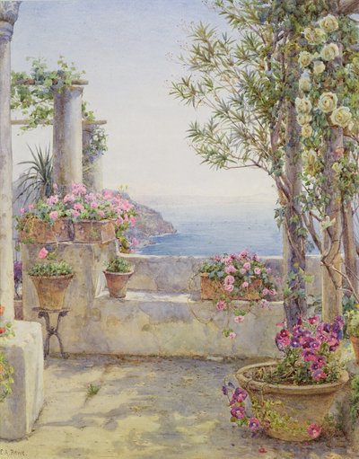 Ein italienischer Balkon von Ernest Arthur Rowe