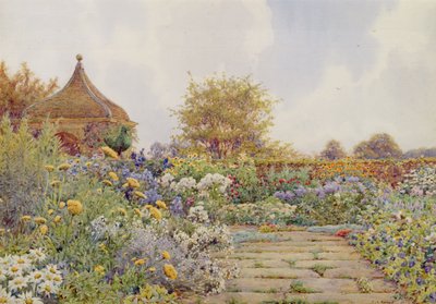 Die Gärten von Chequers Court, Buckinghamshire von Ernest Arthur Rowe