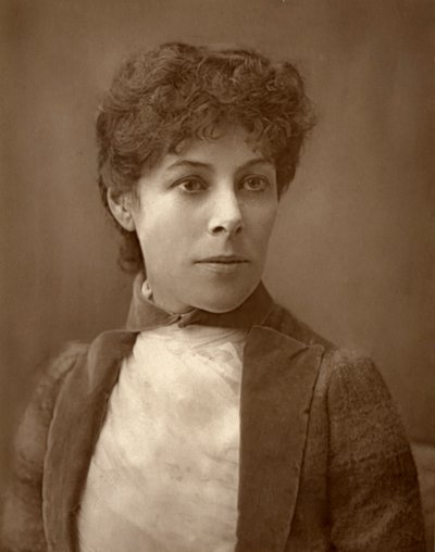 Fanny Brough, britische Schauspielerin, 1888 von Ernest Barraud