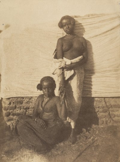 [Zwei Frauen], 1852 von Ernest Benecke