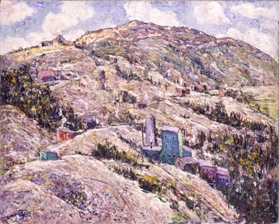 Goldabbau, Cripple Creek von Ernest Lawson