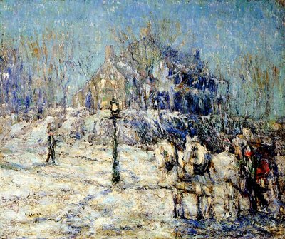 Das Dyckman-Haus, 1913 von Ernest Lawson