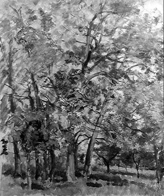 Durch die Bäume von Ernest Rouart