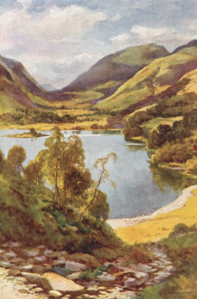 Grasmere von Loughrigg von Ernest William Haslehust