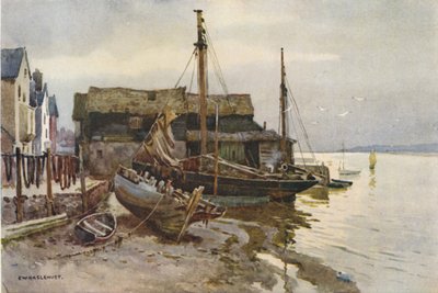 Die Exe bei Topsham von Ernest William Haslehust