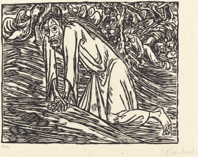 Christus in Gethsemane von Ernst Barlach