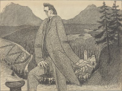 Mann der Höhen, 1906 von Ernst Barlach