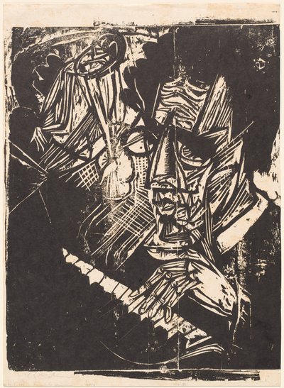 Komponist Klemperer, 1916 von Ernst Ludwig Kirchner