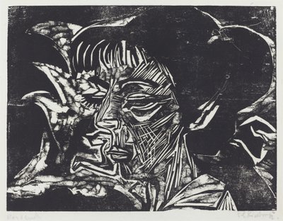 Fanny Wocke, 1916 von Ernst Ludwig Kirchner