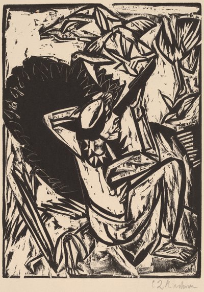 Der Möwenjäger, 1913 von Ernst Ludwig Kirchner