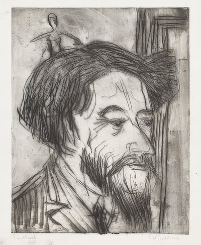 Bildnis Professor Enrico Padua von Ernst Ludwig Kirchner