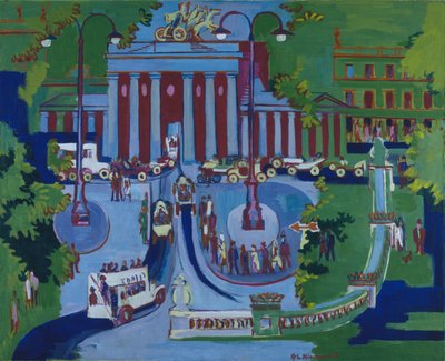 Brandenburger Tor von Ernst Ludwig Kirchner