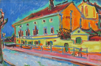 Tanzsaal Bellevue (obverse) von Ernst Ludwig Kirchner