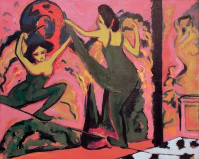 Drahtseiltanz von Ernst Ludwig Kirchner