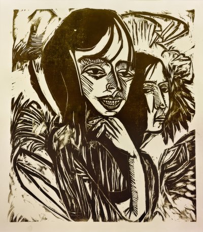 Fehmarn-Mädchen von Ernst Ludwig Kirchner