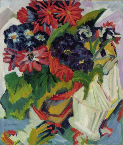 Blumen, 1918-1919 von Ernst Ludwig Kirchner