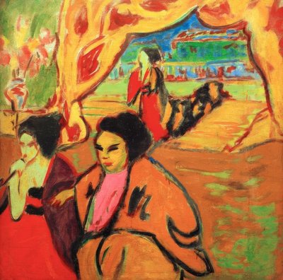 Japanisches Theater von Ernst Ludwig Kirchner