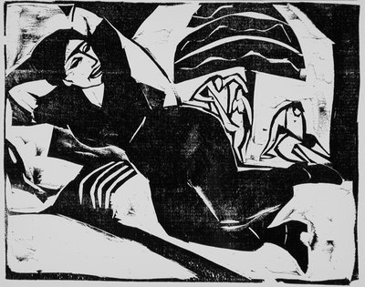Ruhe, 1911 von Ernst Ludwig Kirchner