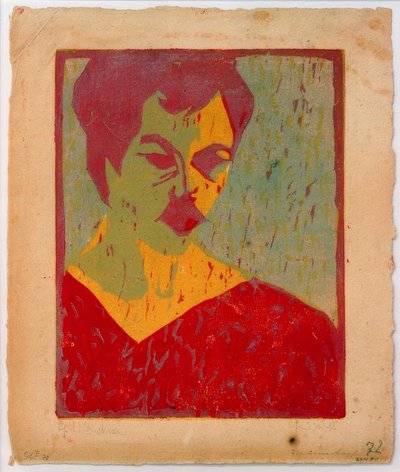 Selbstporträt von Ernst Ludwig Kirchner