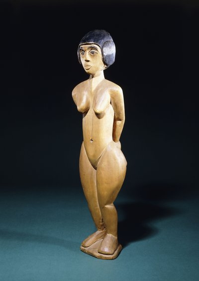 Stehendes Mädchen von Ernst Ludwig Kirchner