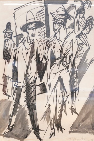 Sterne der Straße von Ernst Ludwig Kirchner