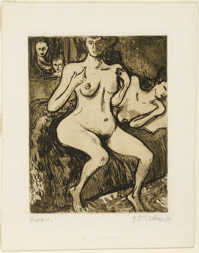 Zwei Schwestern von Ernst Ludwig Kirchner