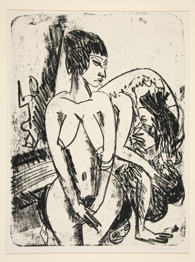 Zwei Frauen von Ernst Ludwig Kirchner