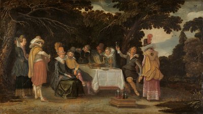 Ein Freiluftfest von Esaias van de Velde