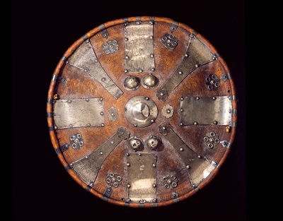 Schild (Leder & Silber) von Ethiopian School