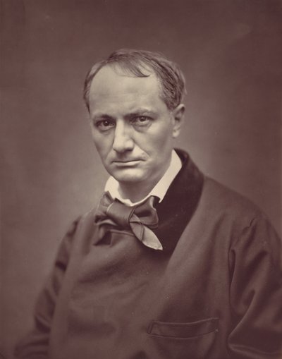 Charles Baudelaire, ca. 1863 von Etienne Carjat