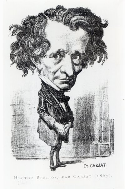 Hector Berlioz von Etienne Carjat