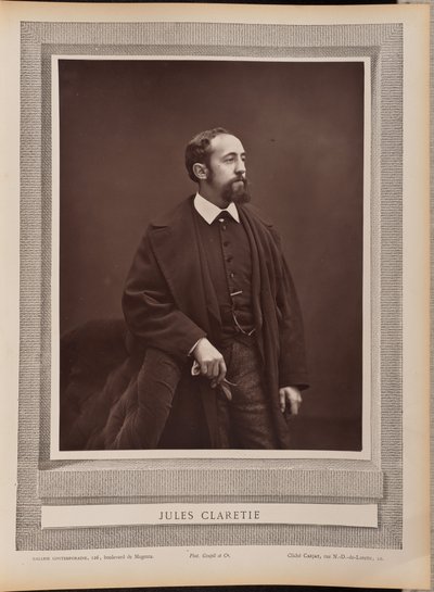 Jules Claretie von Etienne Carjat
