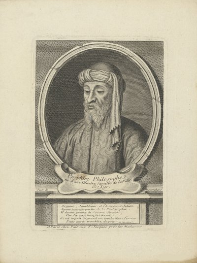 Porphyrios von Tyros, um 1700 von Etienne Jehandier Desrochers
