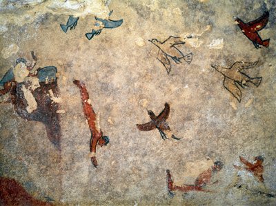 Ein Taucher (Detail) von Etruscan