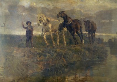 Treidelpfad von Ettore Tito