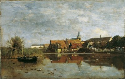 Ansicht von Giessen (Nordbrabant) von Eugen Jettel