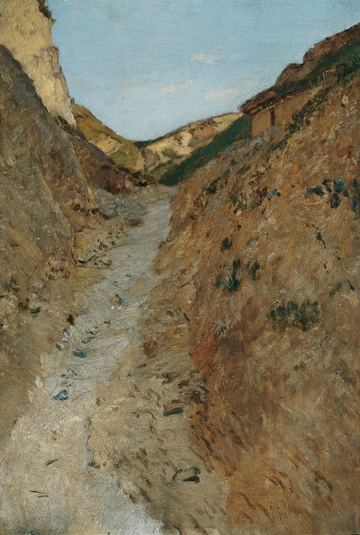 Der Weg im Steinbruch von Eugen Jettel