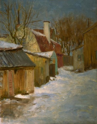 Fran Fjällgatan in Stockholm von Eugen Prinz von Schweden